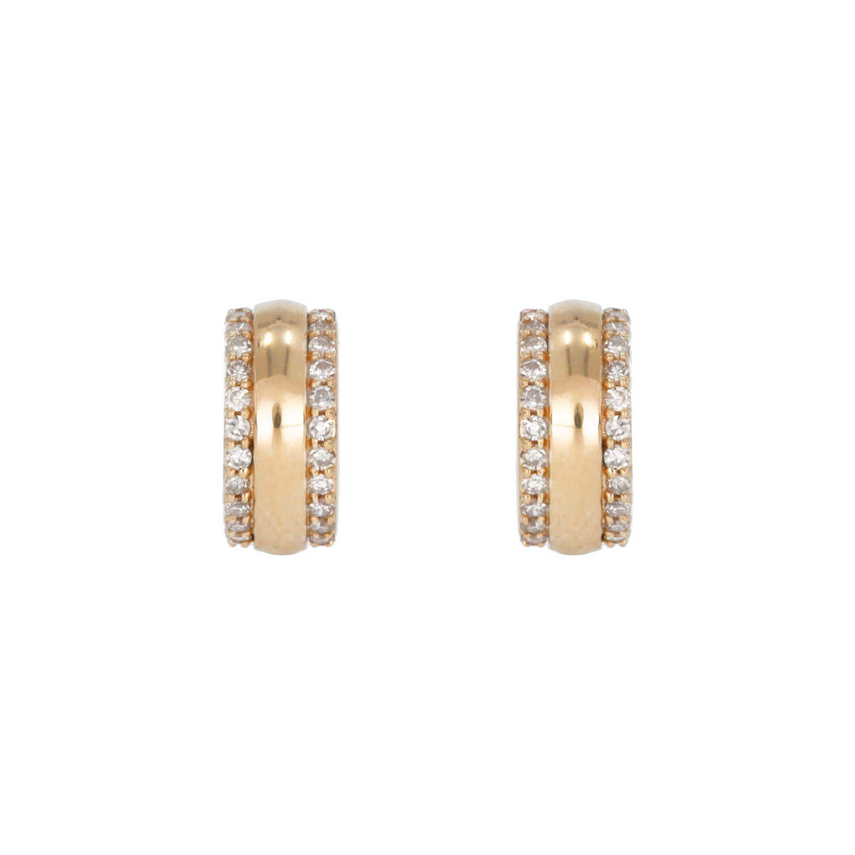 CMC00110. 14K Solid Gold Diamond Ring Charm