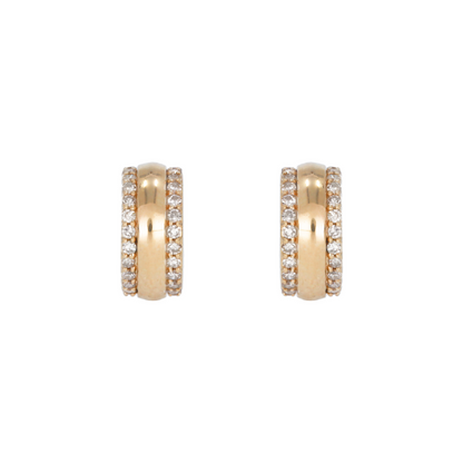 CMC00110. 14K Solid Gold Diamond Ring Charm