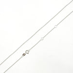 Load image into Gallery viewer, 030R01LGJ080WG. 14K Solid Gold Cable Chain with Extender