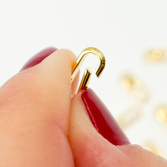 Sterling Silver Gold Plated Clasp