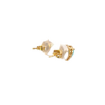 Load image into Gallery viewer, EFD52520Y. 14k Solid Gold Diamond Eye Studs