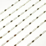 Load image into Gallery viewer, 901BSS.Sterling Silver Fancy Twisted Oval Link Chain
