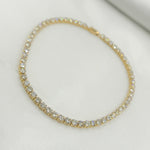 Load image into Gallery viewer, 14k Solid Gold Diamond Tennis Bracelet. BTT65202
