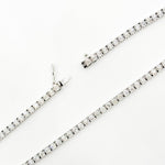 Load image into Gallery viewer, NFS71363. 14K Solid Gold Diamond Tennis Necklace