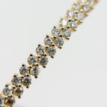 Load image into Gallery viewer, BNN68434. 14K Solid Gold Diamond Bangle