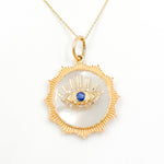 Load image into Gallery viewer, Buy  Gold Evil Eye Pendant