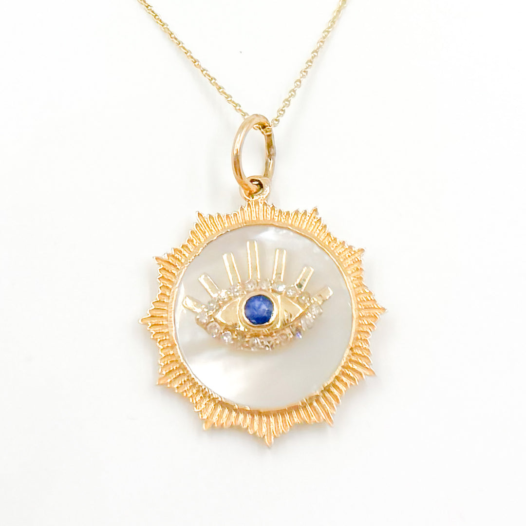 Buy  Gold Evil Eye Pendant