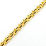Load image into Gallery viewer, 100KV0934000. 14k Solid Yellow Gold Venetian Box Link Necklace