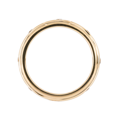 14K Solid Gold Diamond Ring