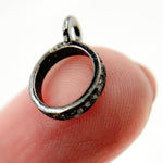 Load image into Gallery viewer, DC490. Diamond Sterling Silver Round Bail
