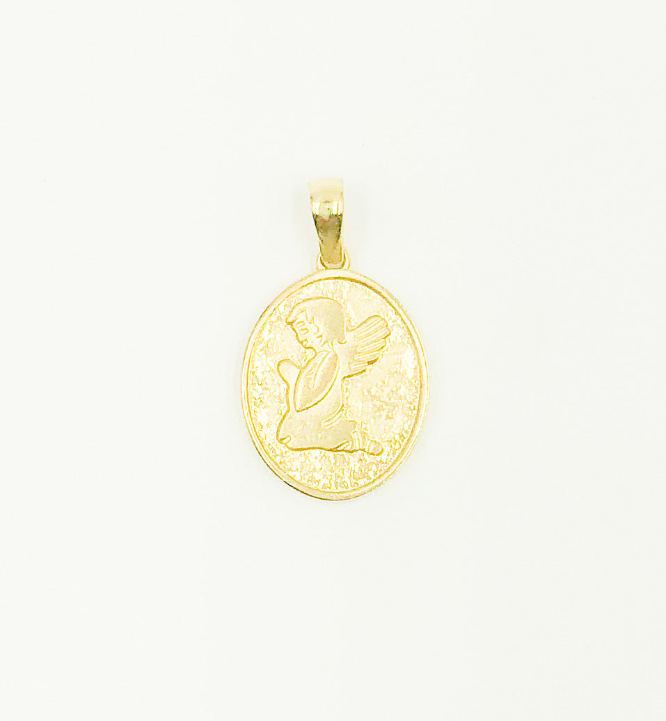 14K Solid Gold Oval Shape