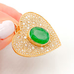 Load image into Gallery viewer, Buy Solid Gold Heart Pendant