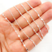 Shop Silver Fancy Marina Link Chain