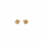 Load image into Gallery viewer, EFD54274. 14K Solid Gold Diamond Heart Earrings