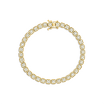 Load image into Gallery viewer, BTO65132. 14K Solid Gold Diamond Tennis Bracelet