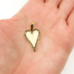 Load image into Gallery viewer, DP702A. Diamond Sterling Silver Heart Enamel Pendant
