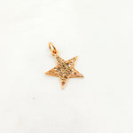 Load image into Gallery viewer, DC397. Diamond Sterling Silver Star Pendant
