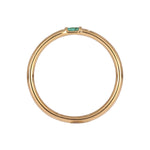 Load image into Gallery viewer, RAA01545. 14K Solid Yellow Gold Solo Baguette Ring