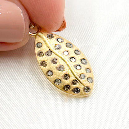 Sterling Silver Leaf Pendant