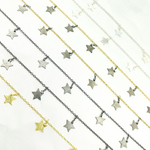 Load image into Gallery viewer, 305ST. Star Shape Dangle Wire Chain