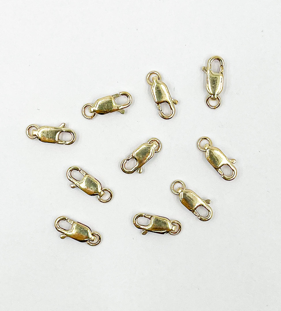 2925LC1WRGF. Gold Filled Lobster Clasps 10mm.