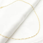 Load image into Gallery viewer, 050FLP1L42024. 14K Solid Gold Diamond Cut Marina Link Chain
