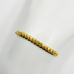 Load image into Gallery viewer, 150R04GGA3BOXBracelet. 14K Solid Yellow Gold Flat Curb Link Bracelet