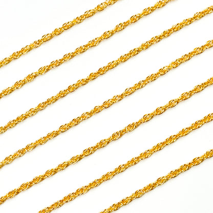 607GF. 14k Gold Filled Rope Chain