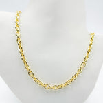 Load image into Gallery viewer, 150HVI2644000. 14K Solid Gold Cable Hollow Link Chain