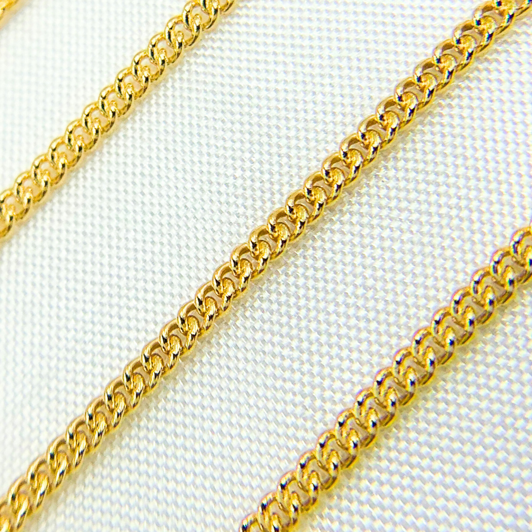 14K Gold Filled Curb Chain. 69GF