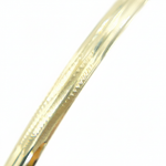 Load image into Gallery viewer, Bangle16. 14K Solid Gold Matte Textured Bangle