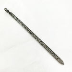 Load image into Gallery viewer, DC684. Diamond Silver Spike Pendant
