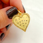 Load image into Gallery viewer, DP427. Diamond Sterling Silver Heart Pendant
