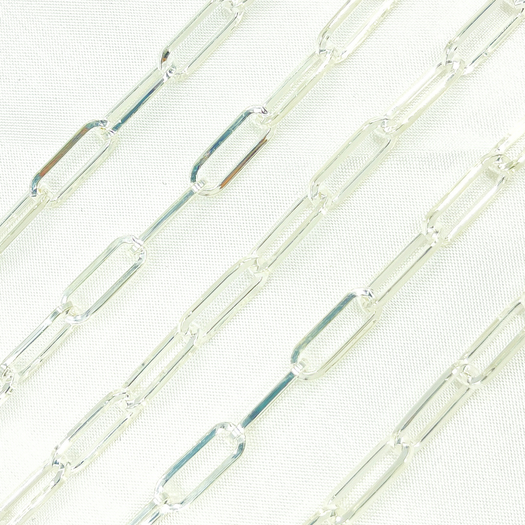 Sterling Silver Paperclip Chain
