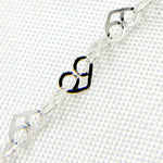 Load image into Gallery viewer, 925 Sterling Silver Heart Link Chain. V232SS
