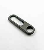 Load image into Gallery viewer, Black Matt Rhodium 925 Sterling Silver 26x8mm. 266BRM
