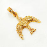 Load image into Gallery viewer, DP442. Diamond Sterling Silver Bird Pendant
