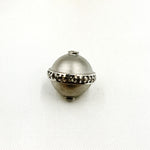 Load image into Gallery viewer, DC722. Diamond Sterling Silver Round Bead
