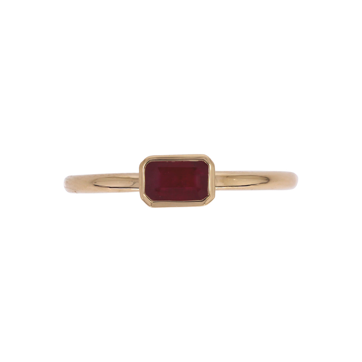 CR96339. 14k Solid Gold Gemstone Ring