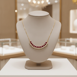 Load image into Gallery viewer, NFD72909. 14K Solid Gold Diamond and Gemstone Necklace