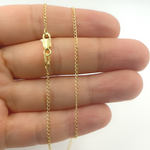 Load image into Gallery viewer, 030GLBPT2. 14K Solid Gold Long Curb Chain
