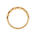 Load image into Gallery viewer, RAJ02417. 14K Solid Yellow Gold Diamond Band Ring