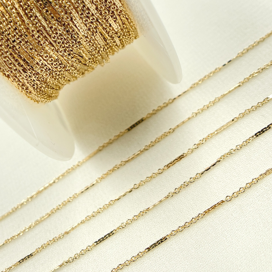 14K Gold Filled Satellite Chain. 1232D3GF