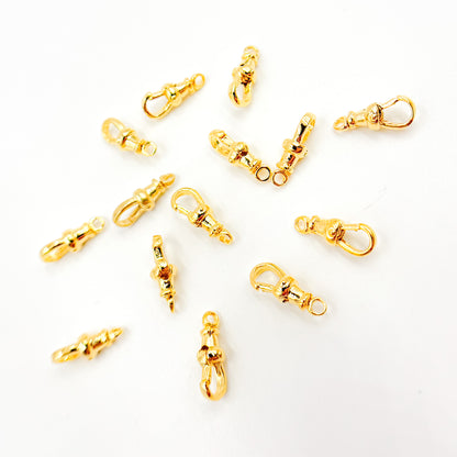 Gold-plated Sterling Silver Swivel Clasp