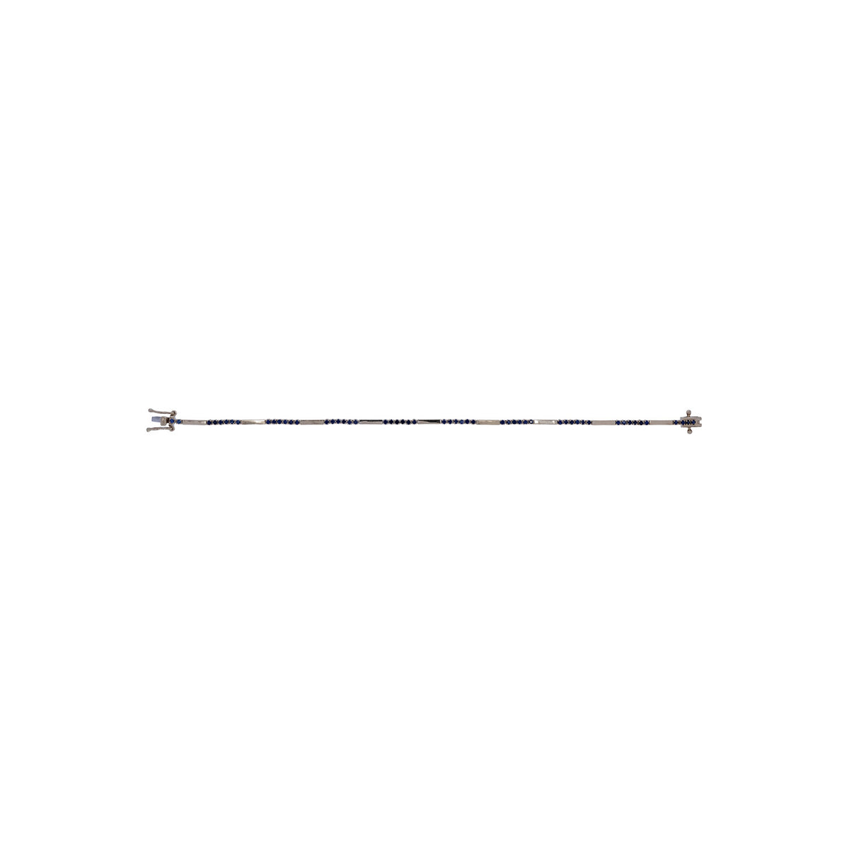 BFZ61295. 14K Solid Gold Gemstone Bar Bracelets