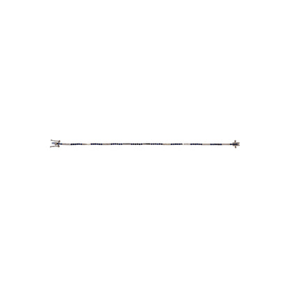BFZ61295. 14K Solid Gold Gemstone Bar Bracelets