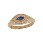 Load image into Gallery viewer, RFB18436. 14K Solid Gold Diamond and Gemstone Ring