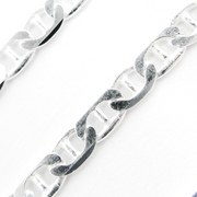 Y65SS. 925 Sterling Silver Marina Link Chain