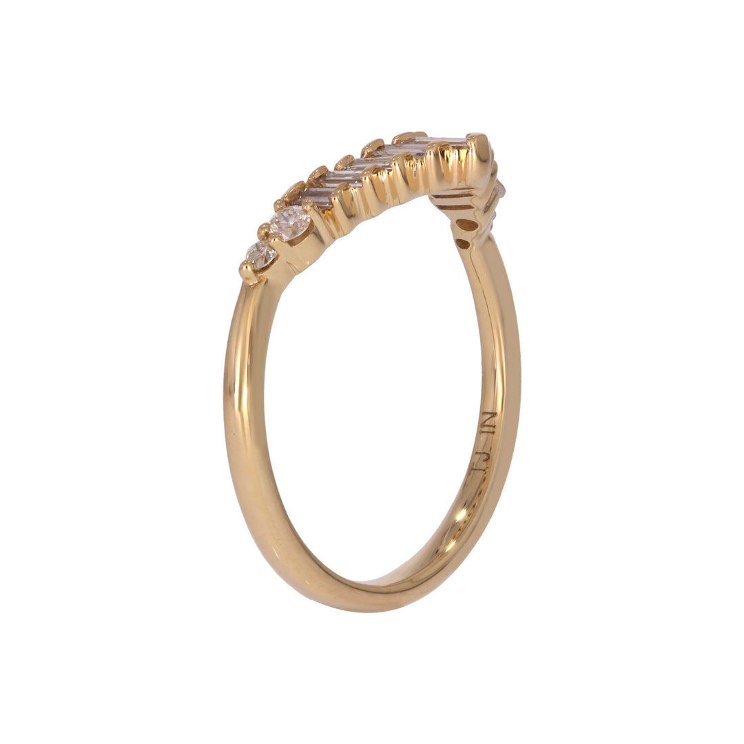 RFD16875. 14K Solid Gold Diamond Ring