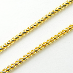 Load image into Gallery viewer, 030FRDTL426. 14K Solid Gold Wheat Chain
